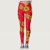 Reds und Gelb Leggings (Vorderseite)