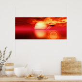 Redscape 1 poster (Küche)