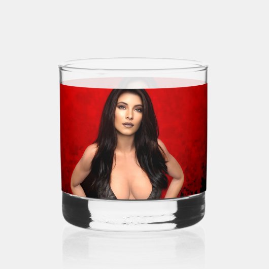 RedSide glass Whiskyglas (Vorderseite)