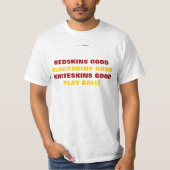 REDSKINS, BLACKSKINN, T-Shirt (Vorderseite)
