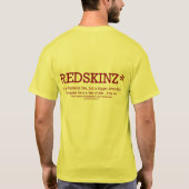 Redskinz/Jesus-Fan T-Shirt (Rückseite)