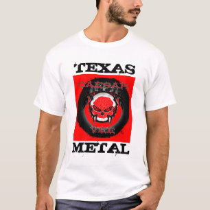 REDSKULLZAZ, TEXAS, METALL T-Shirt