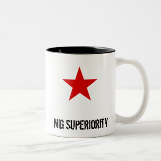 redstar, Mig-Überlegenheit Zweifarbige Tasse