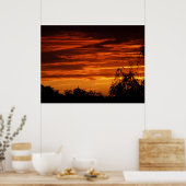 RedSunset Poster (Küche)