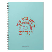 Redt Mit Mir Yidish Zun Notizblock (Vorderseite)