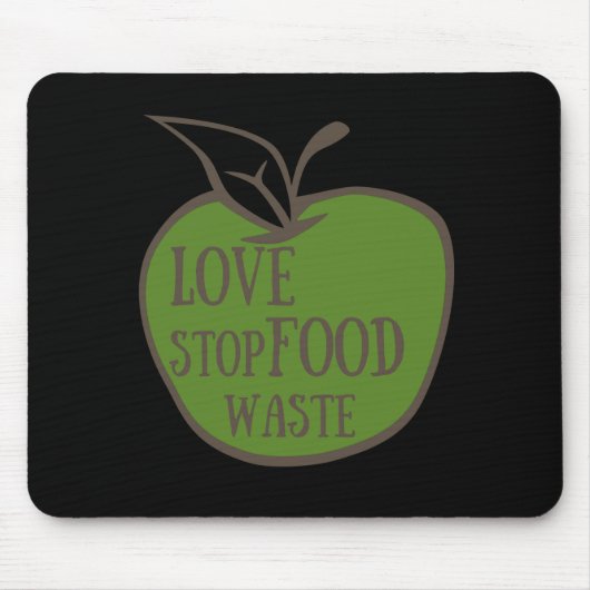 reduce food waste mousepad (Vorne)