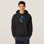 Reduce reuse Recycle garbage planet earth trash   Hoodie (Vorne ganz)
