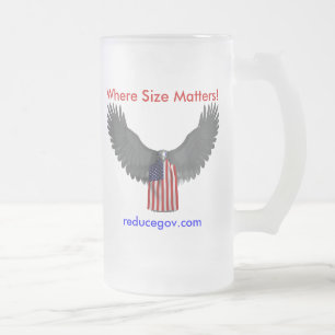 Reducegov.com-Kaffee-Tasse, wo Größe von Bedeutu Mattglas Bierglas