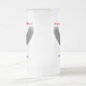 Reducegov.com-Kaffee-Tasse, wo Größe von Bedeutung Mattglas Bierglas (Mittel)