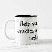 Redundanz-Tasse Zweifarbige Tasse (Links)