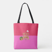 Reduziere Wiederverwende Recycel Öko - Zero Waste Tasche (Rückseite)
