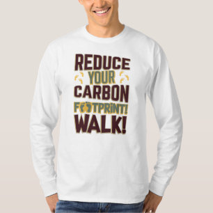 Reduzieren Sie den CO2-Fußabdruck T-Shirt