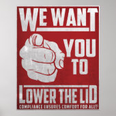 Reduzieren Sie die Leite Poster (Vorne)