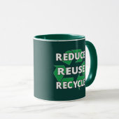 Reduzieren Sie die Wiederverwendung Gerecycelt Ear Tasse (VorderseiteRechts)