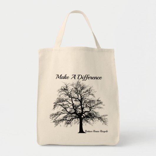 Reduzieren Sie die Wiederverwendung Recycelnd Eink Tragetasche (Vorne)
