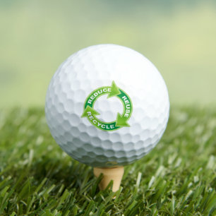Reduzieren Sie die Wiederverwendung Recycelnd Golf Golfball