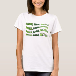Reduzieren, wiederverwenden, Gerecycelt Earth Day  T-Shirt