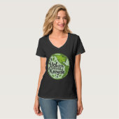 Reduzieren Wiederverwendung Gerecycelt Earth Day E T-Shirt (Vorderseite Vollansicht)