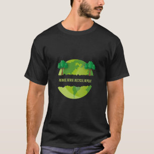 Reduzierte Wiederverwendung Gerecycelt Wiederholun T-Shirt