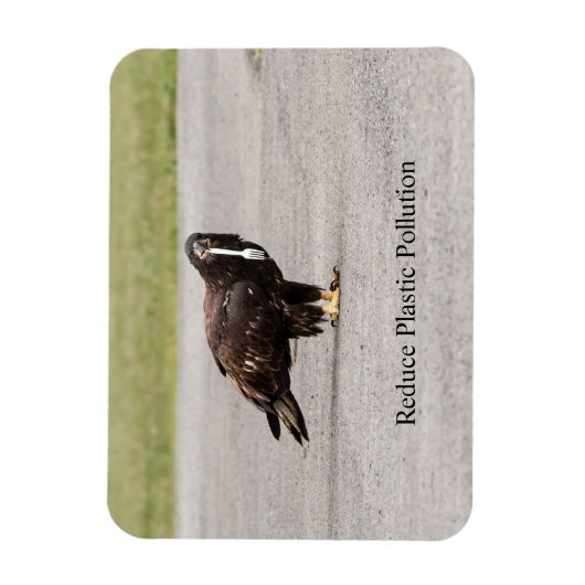 Reduzierung der Plastikverschmutzung Magnet (Vertikal)