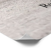 Reduzierung der Plastikverschmutzung Poster (Ecke)