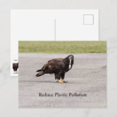 Reduzierung der Plastikverschmutzung Postkarte (Vorne/Hinten)