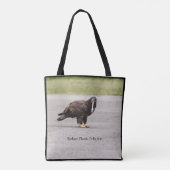 Reduzierung der Plastikverschmutzung Tasche (Rückseite)