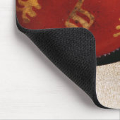 Redware Schale und Teller, c.1780 Mousepad (Ecke)
