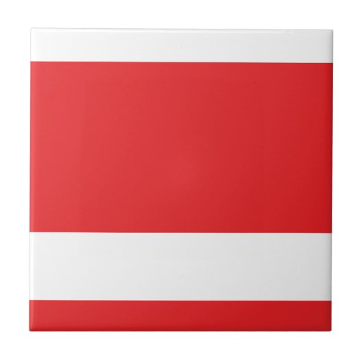 RedWhite Keramik Tile Fliese (Vorderseite)