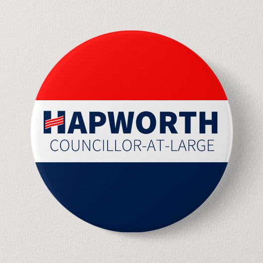 redwhiteandblue Knopf Button (Vorderseite)