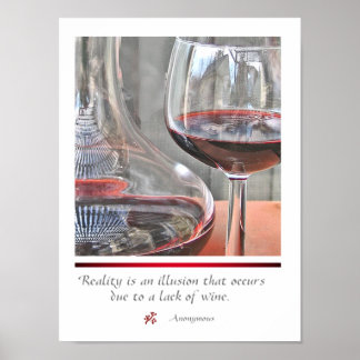 RedWine Print Poster