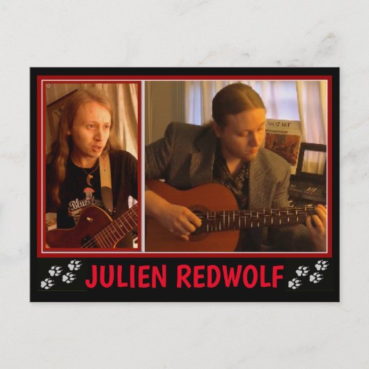 REDWOLF 2 POSTKARTE (Vorderseite)