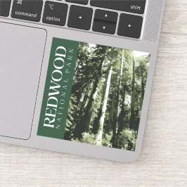 Redwood-Aufkleber, Nationalpark Decal Aufkleber