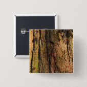 Redwood Bark Foto Texture Button (Vorne & Hinten)