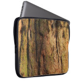 Redwood Bark Foto Texture Laptopschutzhülle (Vorne Rechts)