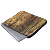 Redwood Bark Foto Texture Laptopschutzhülle (Vorne Knopf)