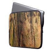 Redwood Bark Foto Texture Laptopschutzhülle (Vorderseite Links)