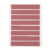 Redwood Basic Colorful Rundum-Adressaufkleber (Bogen)