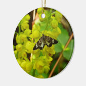 Redwood Butterfly und Wildblumen Keramikornament (Links)