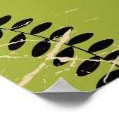 Redwood California Vintage Reiseposter Poster (Ecke)