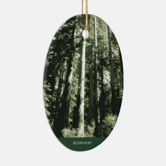 Redwood Christmas Tree Ornament (Rechts)