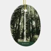 Redwood Christmas Tree Ornament (Hinten)