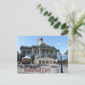 Redwood City Postkarte (Stehend Vorderseite)