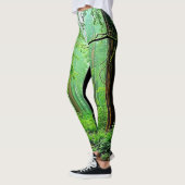 Redwood Forest Mistle Tranquility Design Leggings (Links)