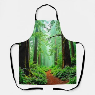 Redwood Forest Mistle Tranquility Design Schürze