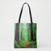 Redwood Forest Mistle Tranquility Design Tasche (Vorderseite)