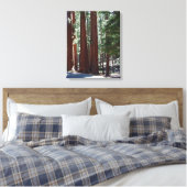 Redwood Forest Sequoia Tree Wall Art Leinwanddruck (Insitu (Schlafzimmer))