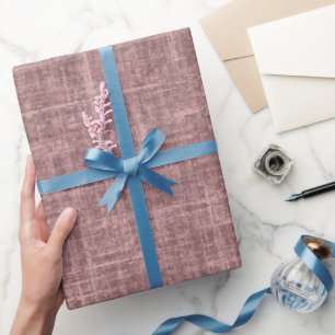 Redwood Leinen Geschenkpapier