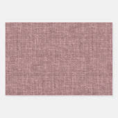 Redwood Leinen Geschenkpapier Set (Vorderseite 3)