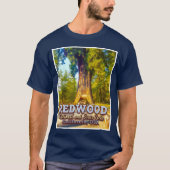 REDWOOD NATIONAL AND STAAT PARKS - KALIFORNIEN USA T-Shirt (Vorderseite)